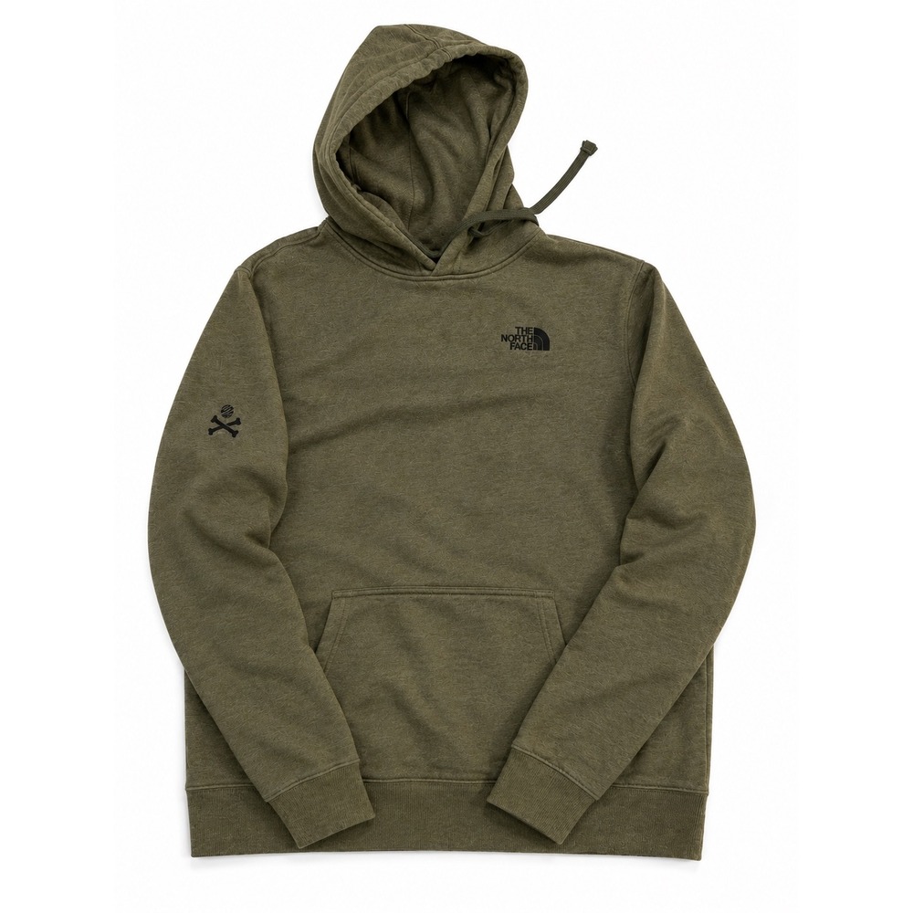 The North Face Mens Half Dome Pullover Hoodie Green‎ A7V9B Medium